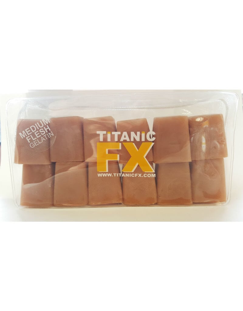 Titanic FX TITANIC FX PROSTHETIC GELATIN - Medium FLESH COLOUR (1KG)