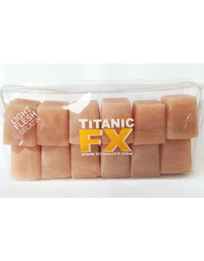 Titanic FX TITANIC FX PROSTHETIC GELATIN - Light FLESH COLOUR (1KG)