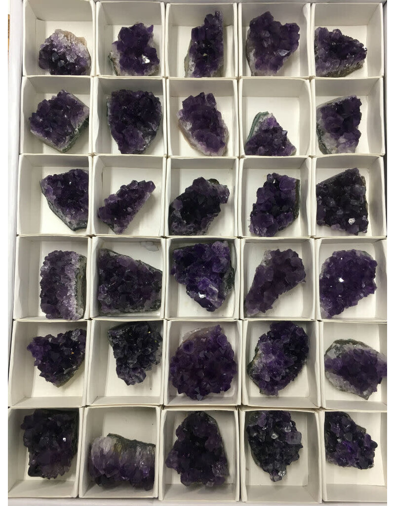 Stone Small Amethyst Cluster 1-2 in