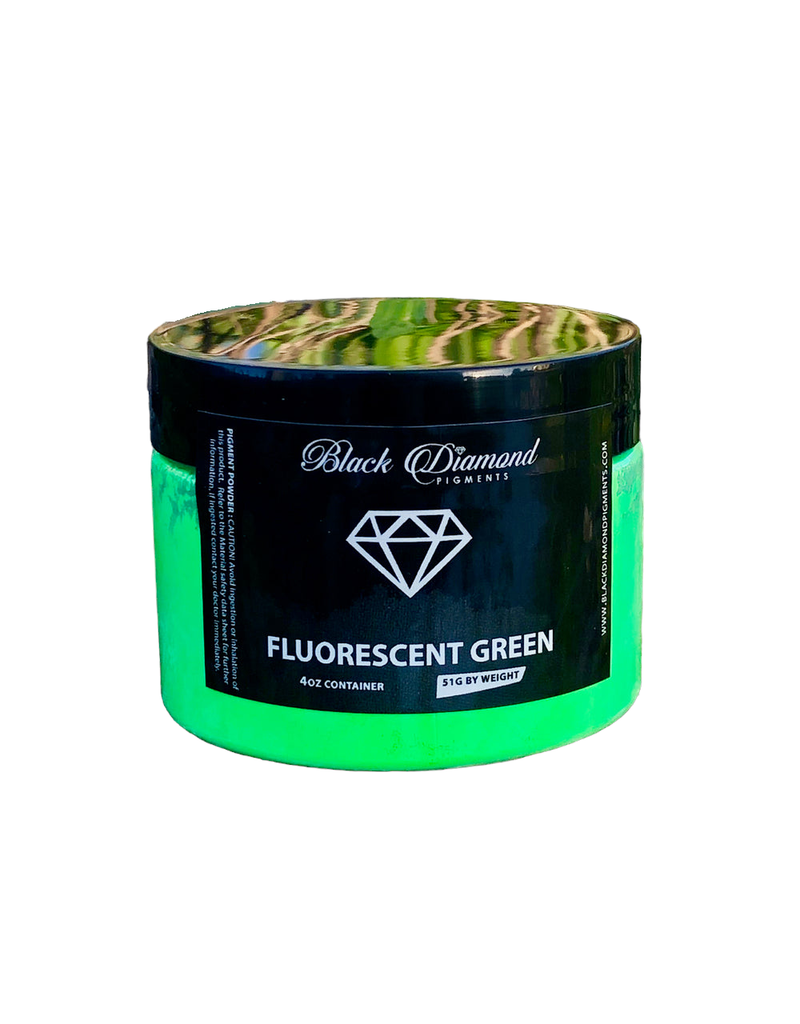 Black Diamond Pigments Fluorescent Green Mica 51g