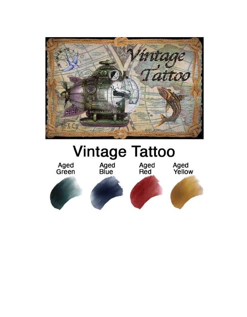 Allied FX Company Bluebird Palette Vintage Tattoo