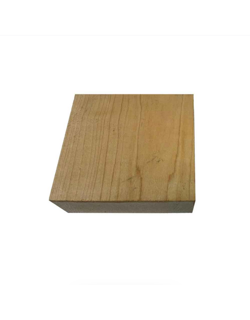 Wood Maple Block 6x6x2