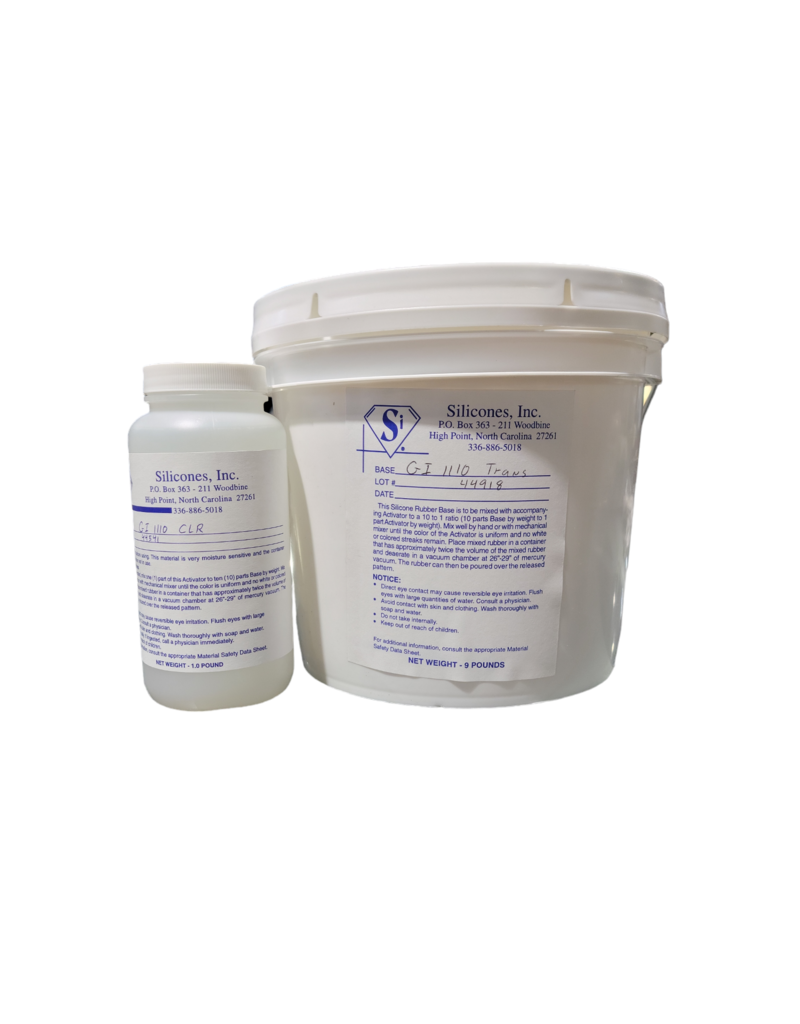 Silicones Inc. GI-1110 Translucent Gallon Kit