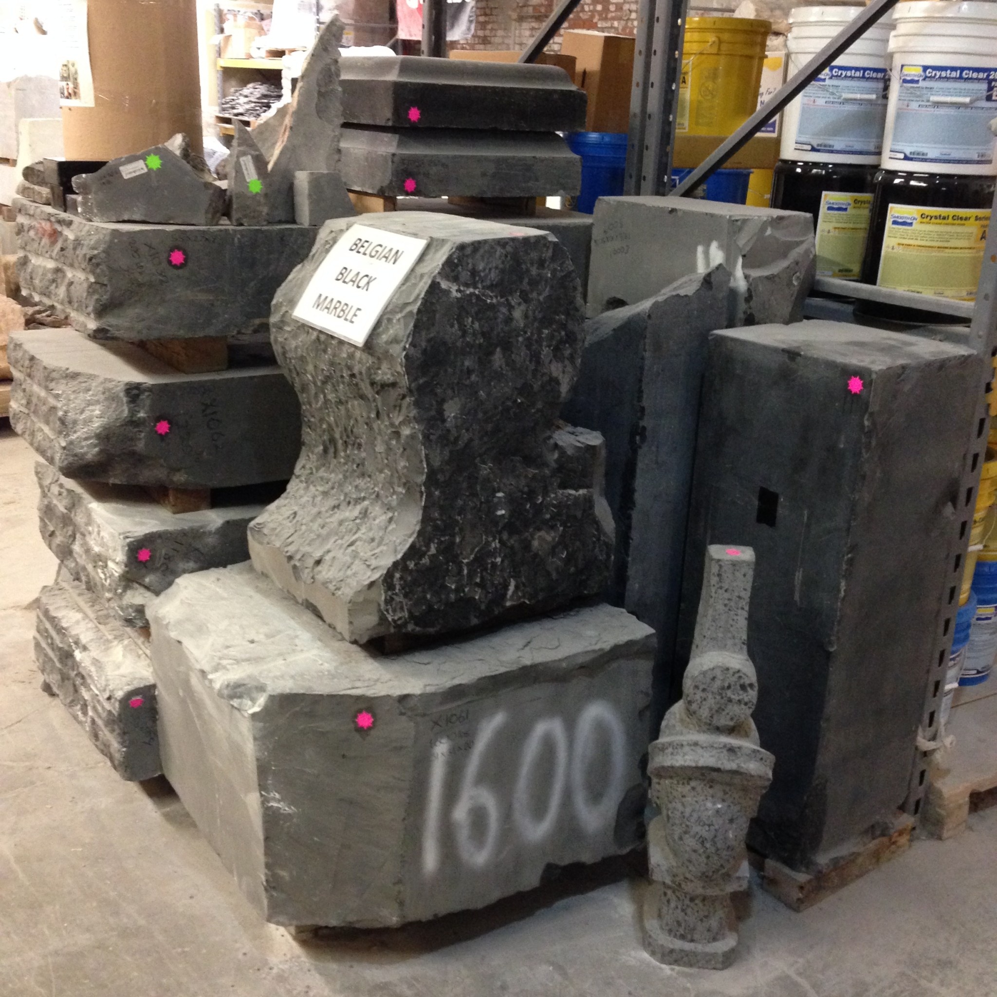 Stone Belgian Black Marble Per Pound The Compleat Sculptor