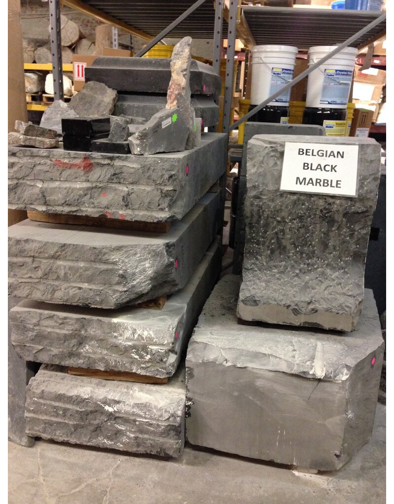 Stone Belgian Black Marble Per Pound The Compleat Sculptor