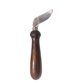 Sculpture House Soapstone Carving Knife - Angled Curve Blade