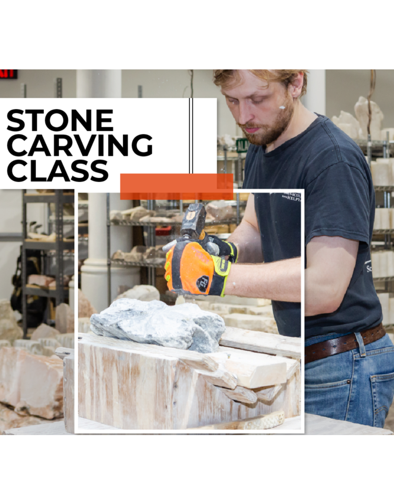 TCS Classes 240501 Stone Carving Class Wednesday12-3pm May 2024