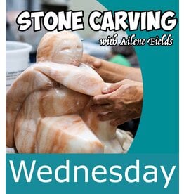 TCS Classes 241002 Stone Carving Class Wednesday 4-7pm October 2024