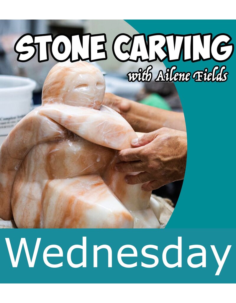 TCS Classes 241002 Stone Carving Class Wednesday 4-7pm October 2024