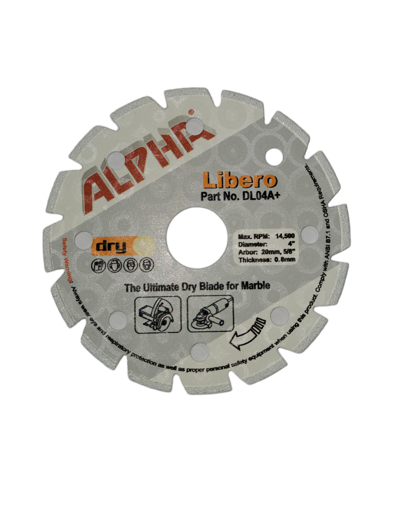 Alpha Alpha® Libero Diamond Blades