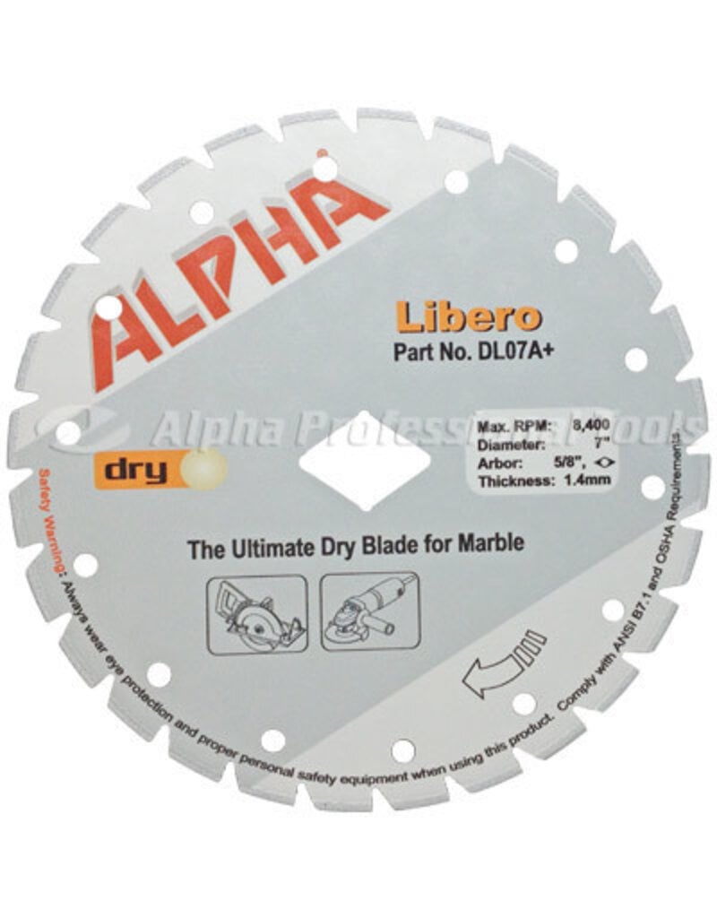 Alpha Alpha® Libero Diamond Blades