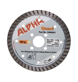 Alpha Alpha® Quad Diamond Blades