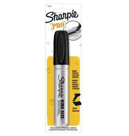 Sanford Black Sharpie King Size Permanent Marker Carded