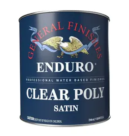 General Finishes Clear Poly Satin Quart