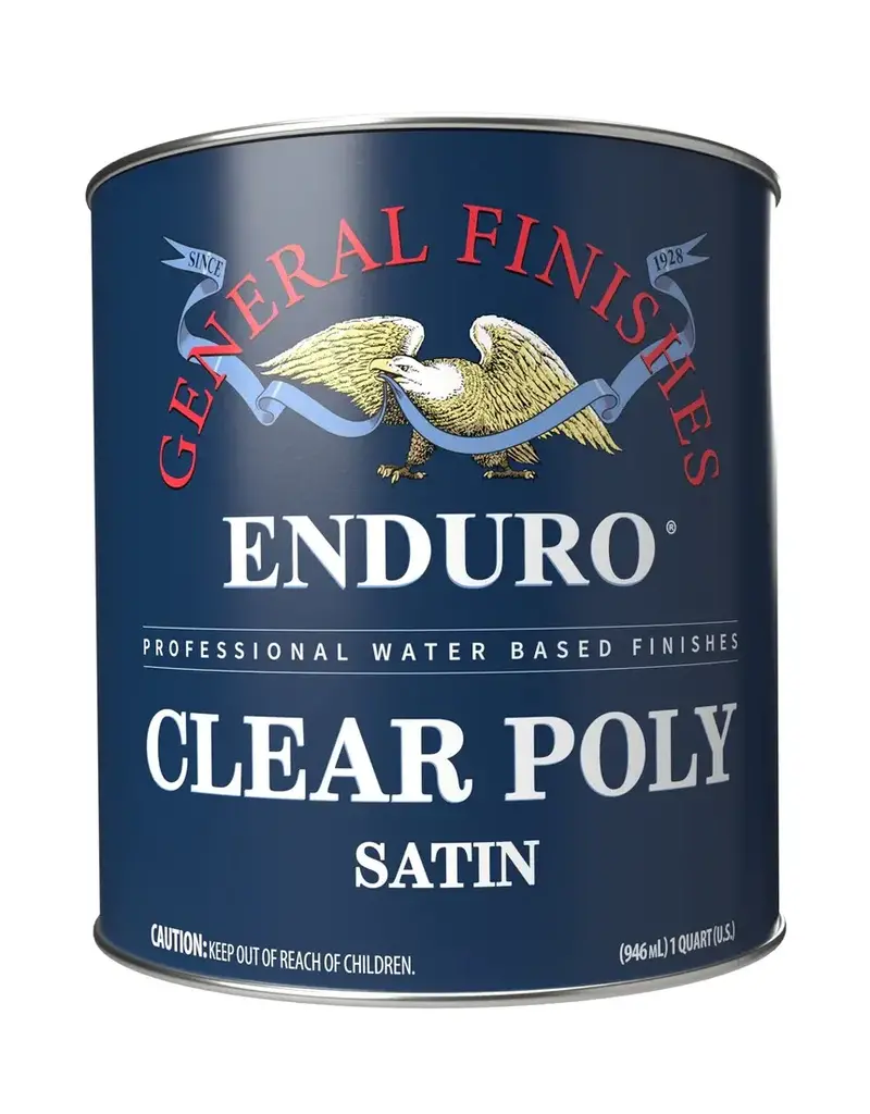 General Finishes Clear Poly Satin Quart