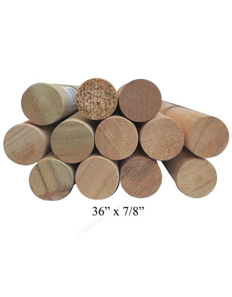 Wood Wooden Dowels 36"