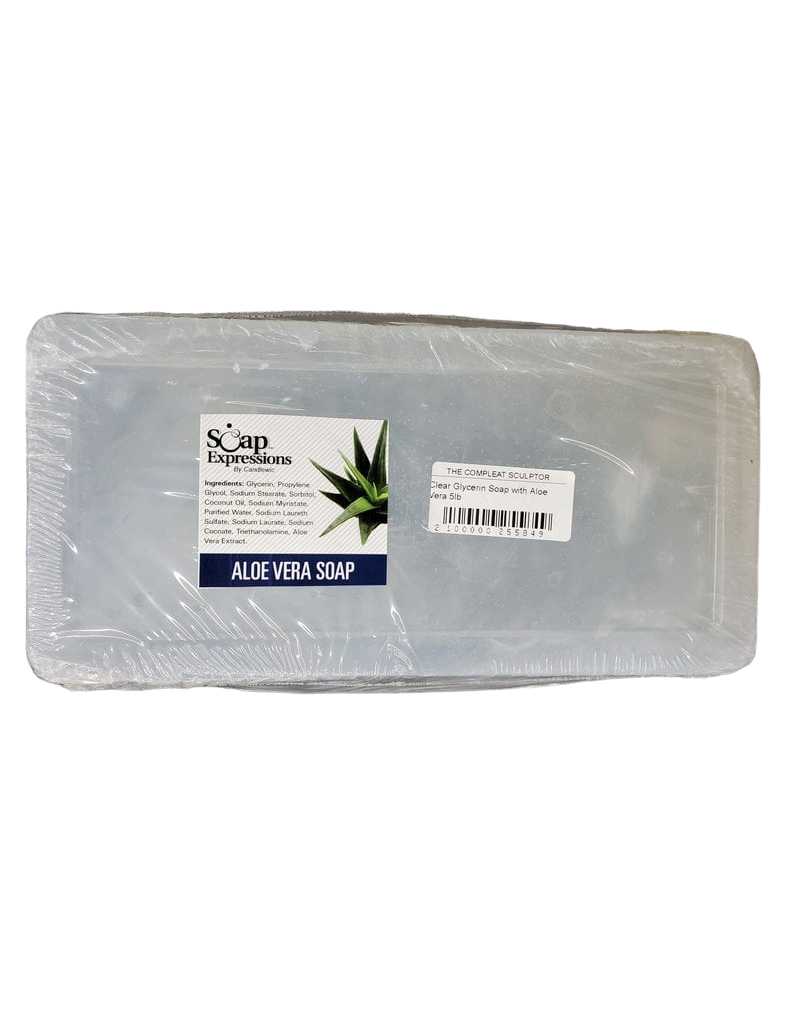 Just Sculpt Clear Glycerin Soap with Aloe Vera