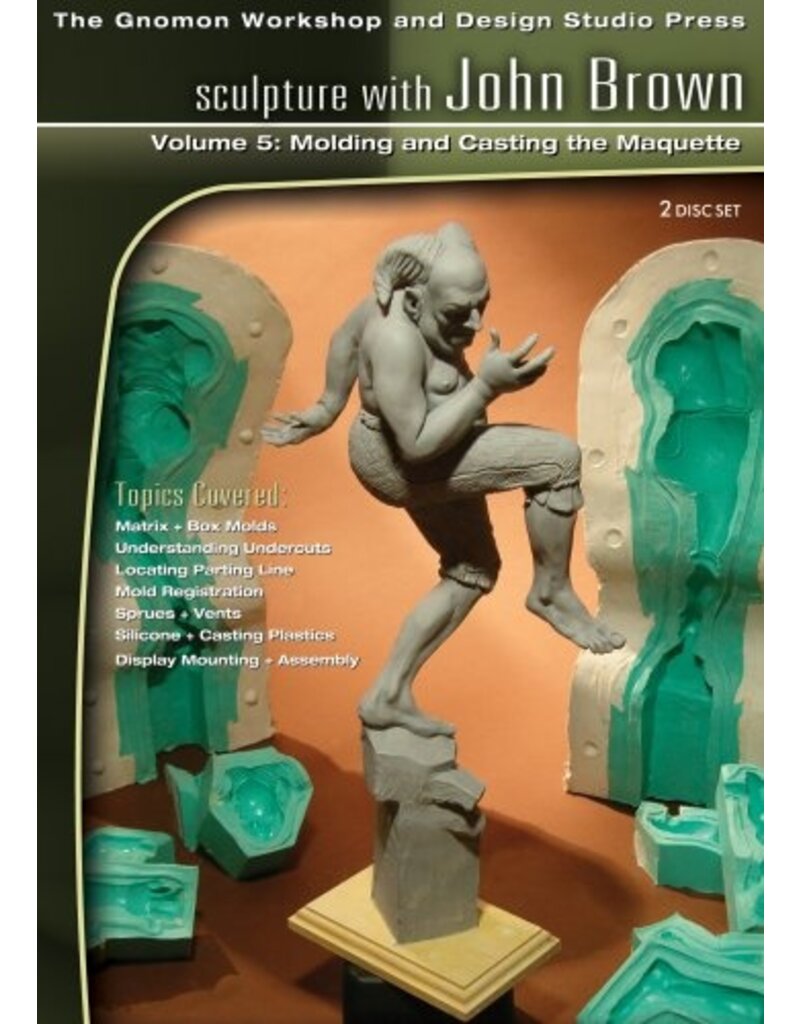 Gnomon Workshop Molding/Casting Maquette Sculpture John Brown DVD #5
