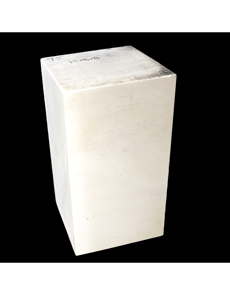 Stone Sivek - Thassos Greek White Marble 15x8x8 95lbs