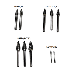 Just Sculpt Pointed Tree Carbide Burrs