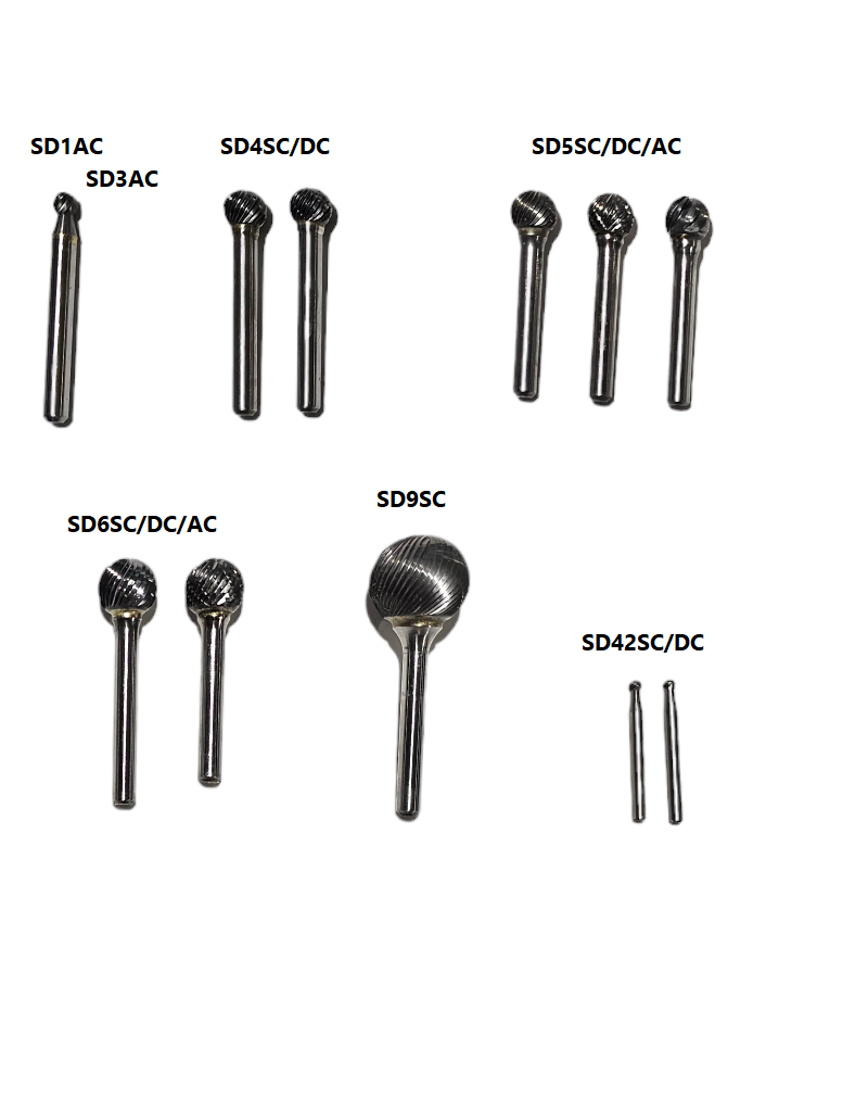 Just Sculpt Sphere Carbide Burrs