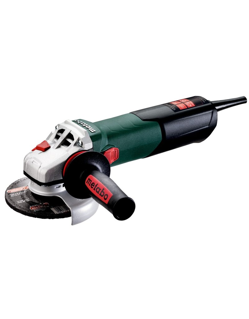 Metabo WEV 15-125 Quick (600468420) Angle Grinder with speed control, quick-locking nut