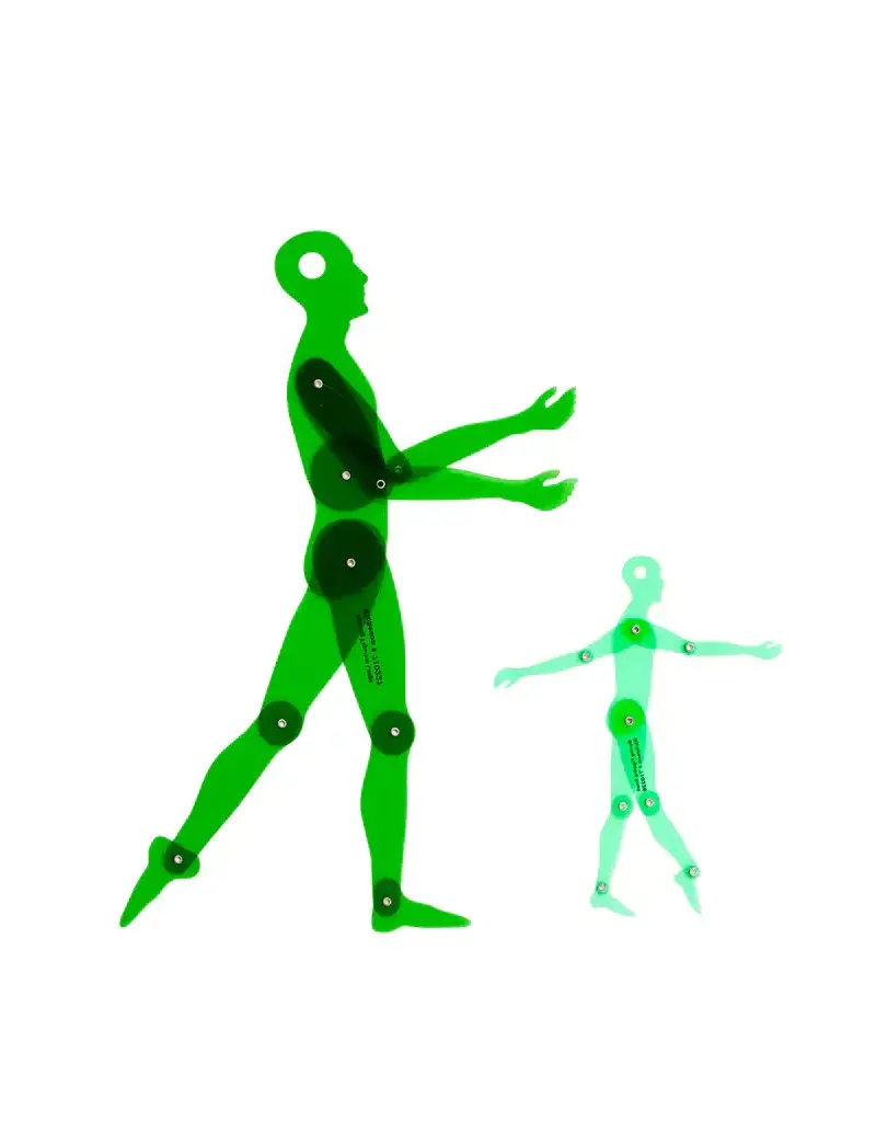 Movable Human Figure Templates