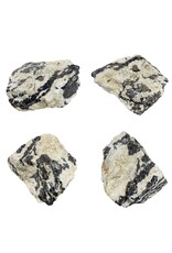 Stone 17lb White Tiger Marble 9x7x4 #401006