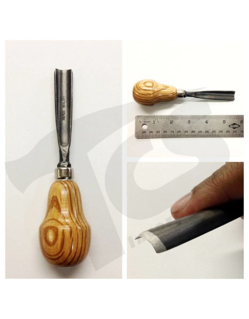 Milani Handled Stone Gouge 12mm