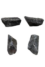 Stone 4lb Belgian Black Marble 3x4x7 #001011