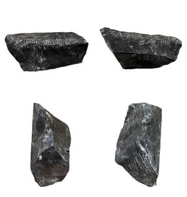 Stone 4lb Belgian Black Marble 3x4x7 #001011