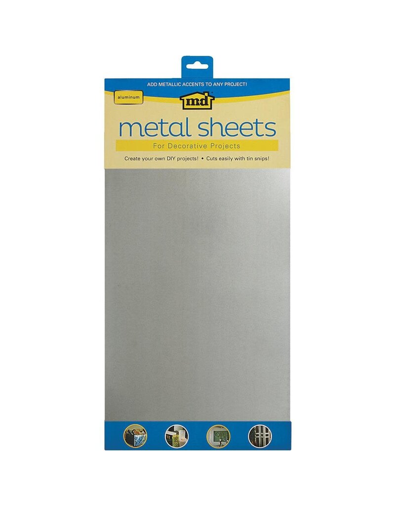 M-D Building Products Galvanized Steel Sheet 12"x24" 28 Gauge