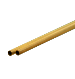 K & S Engineering Bendable Brass Tube 1/8''x.014"x12'' #8121