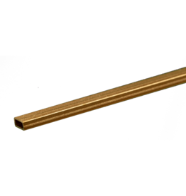 K & S Engineering Rectangular Brass Tubes