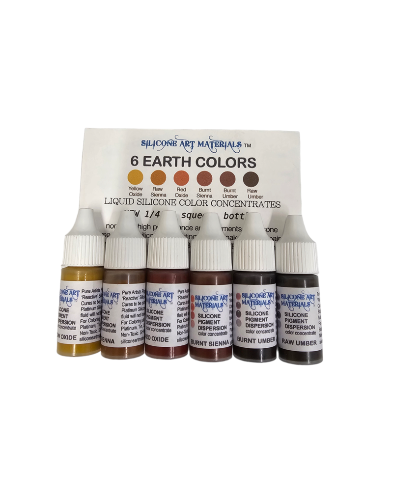 SAM Silicone Dispersion Earthtone 7ml 6pc Set