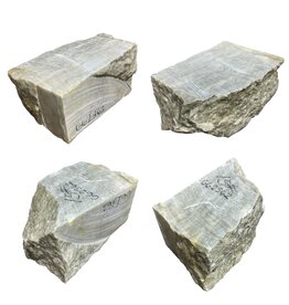 15lb Silver Cloud Alabaster 4x6x9 #662362