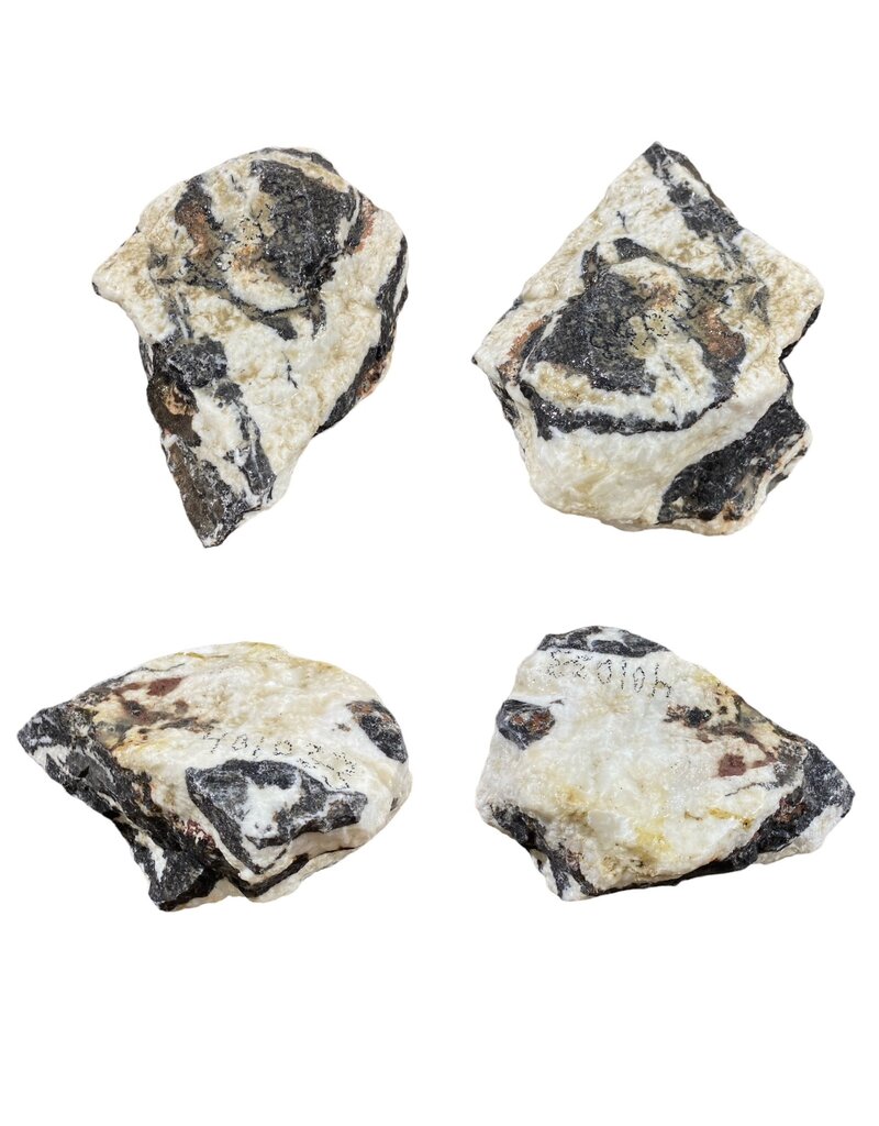 Stone 5lb White Tiger Marble 3x4x7 #401033