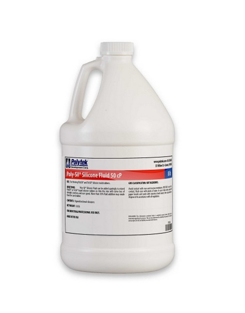 Poly-Sil Silicone Thinner Fluid Gallon 50cps - The Compleat Sculptor - The  Compleat Sculptor