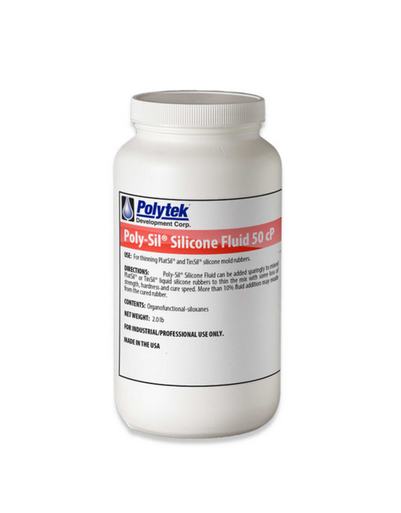 Polytek Poly-Sil Silicone Thinner Fluid Quart 50cps