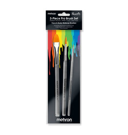 Mehron Paradise Makeup AQ ™ 3-Piece Brush Set