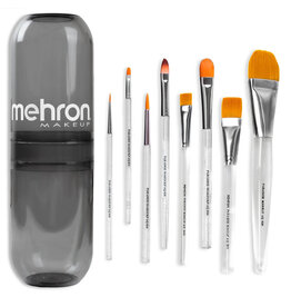 Mehron Paradise Makeup AQ™ Brush Set and Brush Holder 8 Piece