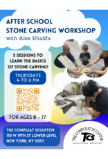TCS Classes 240606 After School Kids Stone Carving Workshop Thursday 4-6pm June