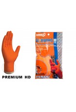 Gloveworks Nitrile HD Orange Gloves 6 pack