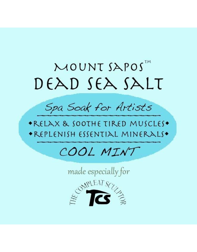 Mount Sapos Dead Sea Bath Salts Cooling, 6 oz