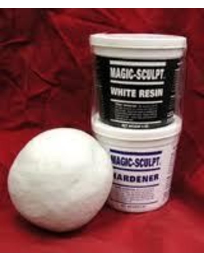 M02052x2-FS Magic Sculpt White Epoxy Putty 10 lb Epoxy Clay Model Putty  MOREZMORE