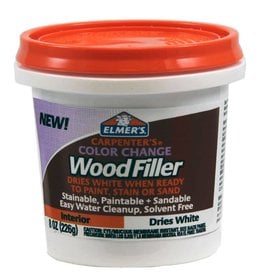 Elmer's Carpenter's® Color Change Wood Filler Dries White - 8oz