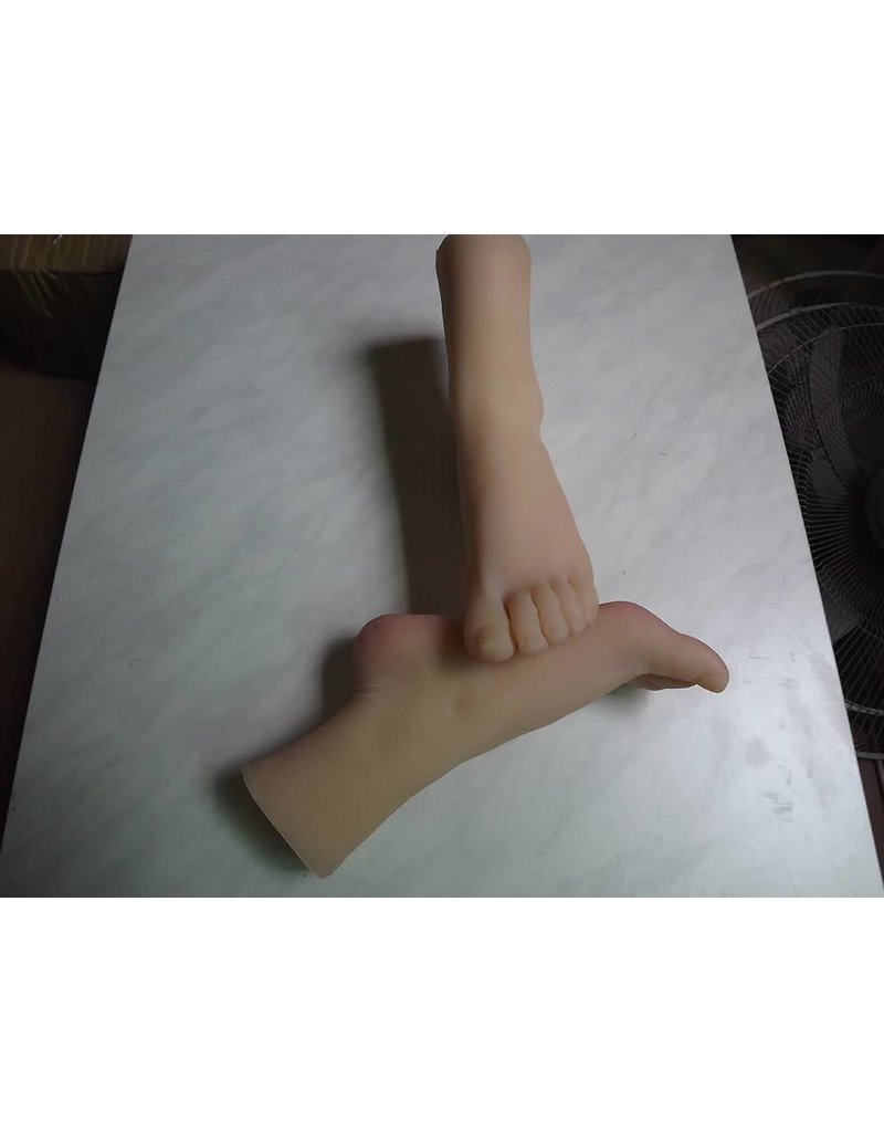 Just Sculpt Silicone Feet With Calf Bone Female Pair