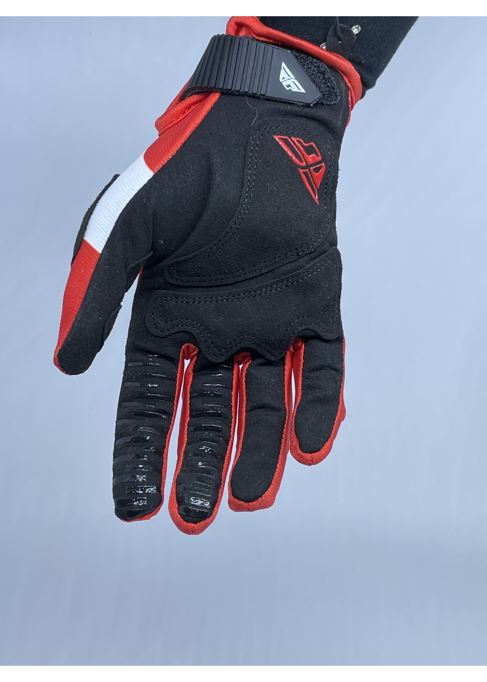 Fly Racing KINETIC SHIELD GLOVES gant rouge blanc  RED/WHITE SZ 07 s-7