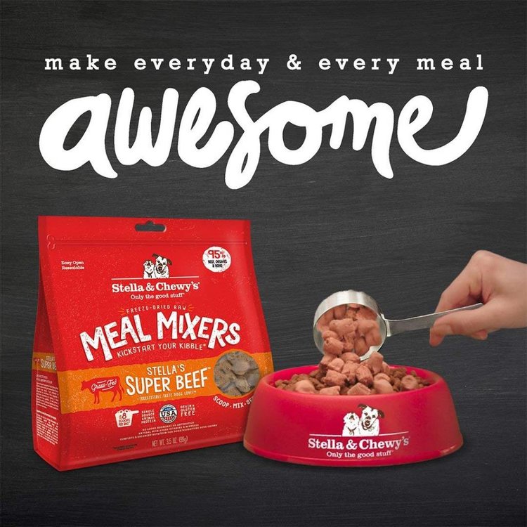 Viande crue lyophilisée Stella & Chewy's Boeuf woouf