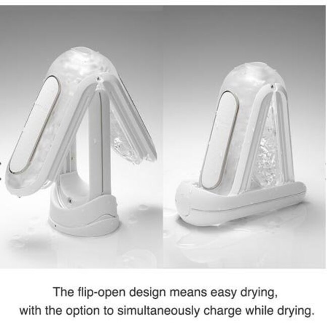 Tenga Flip Zero EV Vibrating Stroker, White